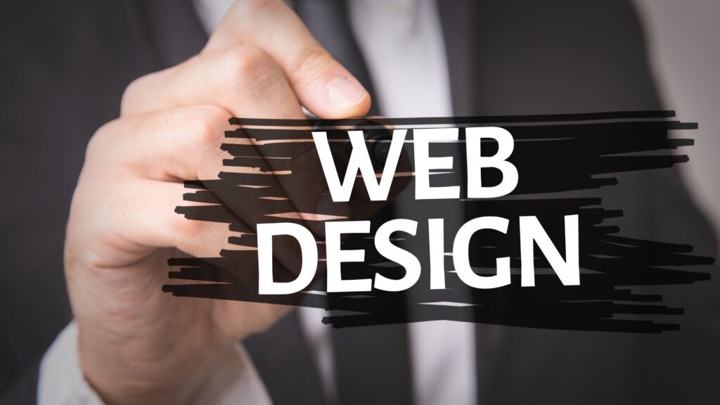 A web developer working on a laptop, building a responsive and SEO-friendly website for a small business — symbolizing professional website development services by Cypress Click in North Vancouver.